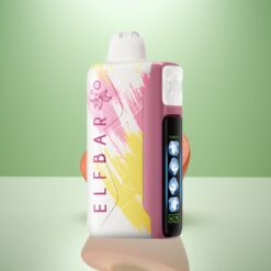 Elf Bar Ice King 40.000 Pufuri Disposable Vape Piersică+ cu Baterie Reincarcabilă 850mAh și 5 Niveluri de Răcire