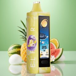 Elf Bar Planet 25000 Pufuri Vape Disposable Ananas Pepene Verde 5% Nicotina 18ml 800mAh