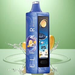 Elf Bar Planet 25000 Pufuri Vape Disposable Reîncărcabil Baja Splash 18ml 5% Nicotină