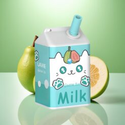 LAVIE Milk 7000 Puffs Guava Gheață Vape de unică folosință – 16ML, 600mAh, Type-C