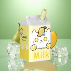 LAVIE Milk 7000 Puffs Vape Disposable Mango Ice 16ML, 600mAh, Type-C, 0%/2%/5% Nicotine