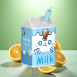 LAVIE Milk 7000 Puffs Vape de unică folosință Cola Gheață – 16ML, 600mAh, 2%/5%/0% Nicotină, Reincărcabil Type-C