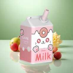 LAVIE Milk 7000 Pufi Vape de unică folosință Gemușar Dulce, 16ML, 5% Nicotină, 600mAh, Tip C
