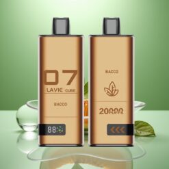 Lavie Cube 20000 Puffs Vape de unică folosință Bacco 28ML 5% Nic Salt Type C