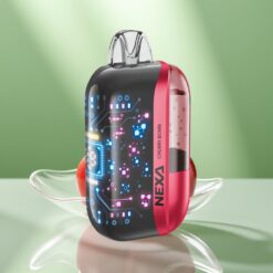 NEXA Ultra 50K Vape de unică folosință Cireș Bomboană 20ml 800mAh 5% Nicotină 0.9ohm Dual Mesh