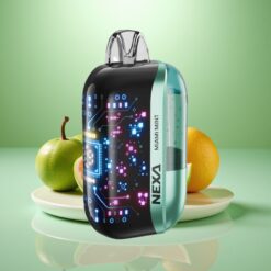 NEXA Ultra 50K Vape de unică folosință Mentă Miami 20ml/800mAh/5%/0.9ohm Dual Mesh/Type-C