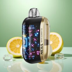 NEXA Ultra 50K Vape de unică folosință White Gummy Ice 20ml 5% Nicotine 50000 Puffs 800mAh Type-C
