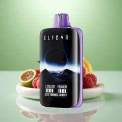 Elf Bar Moonnight 40000 Puffs Strugure Zmeură – 22ml, 1000mAh, 50MG, Type-C, Mesh Coil