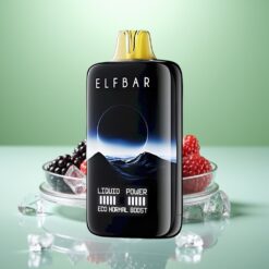 Elf Bar Moonnight 40000 Puffs Zmeură Înghețată cu 22ml lichid, 1000mAh, încărcare Type-C