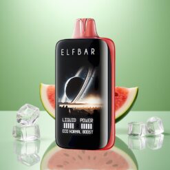 Elf Bar Moonnight 40.000 Pufuri Pepene Gheață cu 22ml Lichid, 1000mAh, Încărcare Type-C
