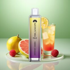 Hayati Pro Max 4000 Puffs Dispozabil Riberry Limonadă cu 1400mAh Baterie Reîncărcabilă