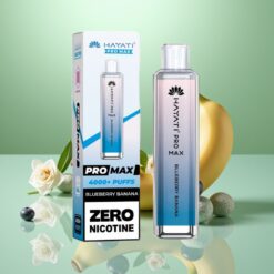 Hayati Pro Max 4000 Puffs Vape de unică folosință Afine-Albastre cu Baterie 1400mAh Reincarcabila