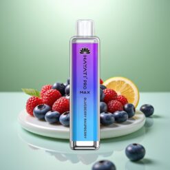 Hayati Pro Max 4000 Puffs Vape de unică folosință Afine-Zmeură cu LED, Baterie 1400mAh Reîncărcabilă