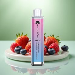 Hayati Pro Max 4000 Puffs Vape de unică folosință Capsule de Afine-Zmeură-Căpșuni, 5% Nicotin, 1400mAh, Reîncărcabil
