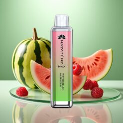 Hayati Pro Max 4000 Puffs Vape de unică folosință Pepene Zmeură cu Baterie Reîncărcabilă 1400mAh