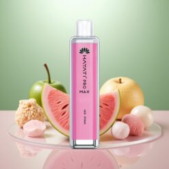 Hayati Pro Max 4000 Puffs Vape de unică folosință Roz Mr Pink cu Baterie 1400mAh Reîncărcabilă