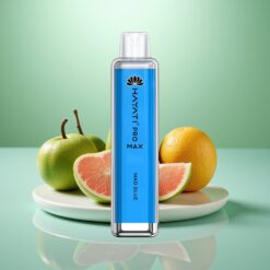 Hayati Pro Max 4000 Puffuri Vape de unică folosință Albastru Intens cu Baterie 1400mAh şi LED