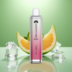 Hayati Pro Max 4000 Pufuri Vape Disposable cu Gheață Vimbull, Reîncărcabil, 1400mAh, 2ml/10ml, TPD