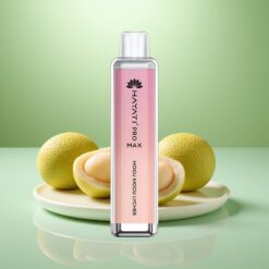 Hayati Pro Max 4000 Pufuri Vape de unică folosință Mogu Mogu Litchi, 1400mAh, Reîncărcabil
