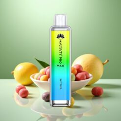 Hayati Pro Max 4000 Pufuri Vape de unică folosință Skittles, 5% Nicotin, 1400mAh, Reîncărcabil
