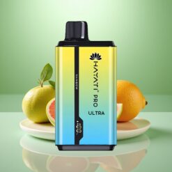 Hayati Pro Ultra 15000 Puffs 850mAh 24ml 2% Nicotine Vape de unică folosință Rainbow