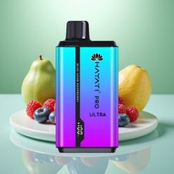 Hayati Pro Ultra 15000 Puffs Dispozabil Vape Afistă Albastră Acidulată 2×12ml 2% Nicotină 49 Arome