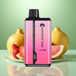 Hayati Pro Ultra 15000 Pufuri 2×12ml 2% Nicotina Capsuni Grapefruit Capsuni Dragonfruit