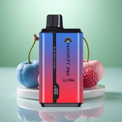 Hayati Pro Ultra 15000 Pufuri Vape Disposable Afine Albastră-Cireșă, 2×12ml, 2% Nicotină, 49 Arome