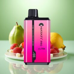 Hayati Pro Ultra 15000 Pufuri Vape de unică folosință Capsuni Guava Fructe de Dragon 2×12ml 2% 49 Arome